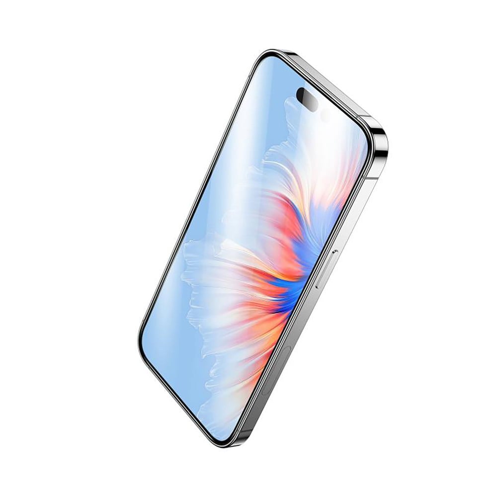 Rixus Clear HD Full Curved Edge Tempered Glass For Apple iPhone 17 Pro Max