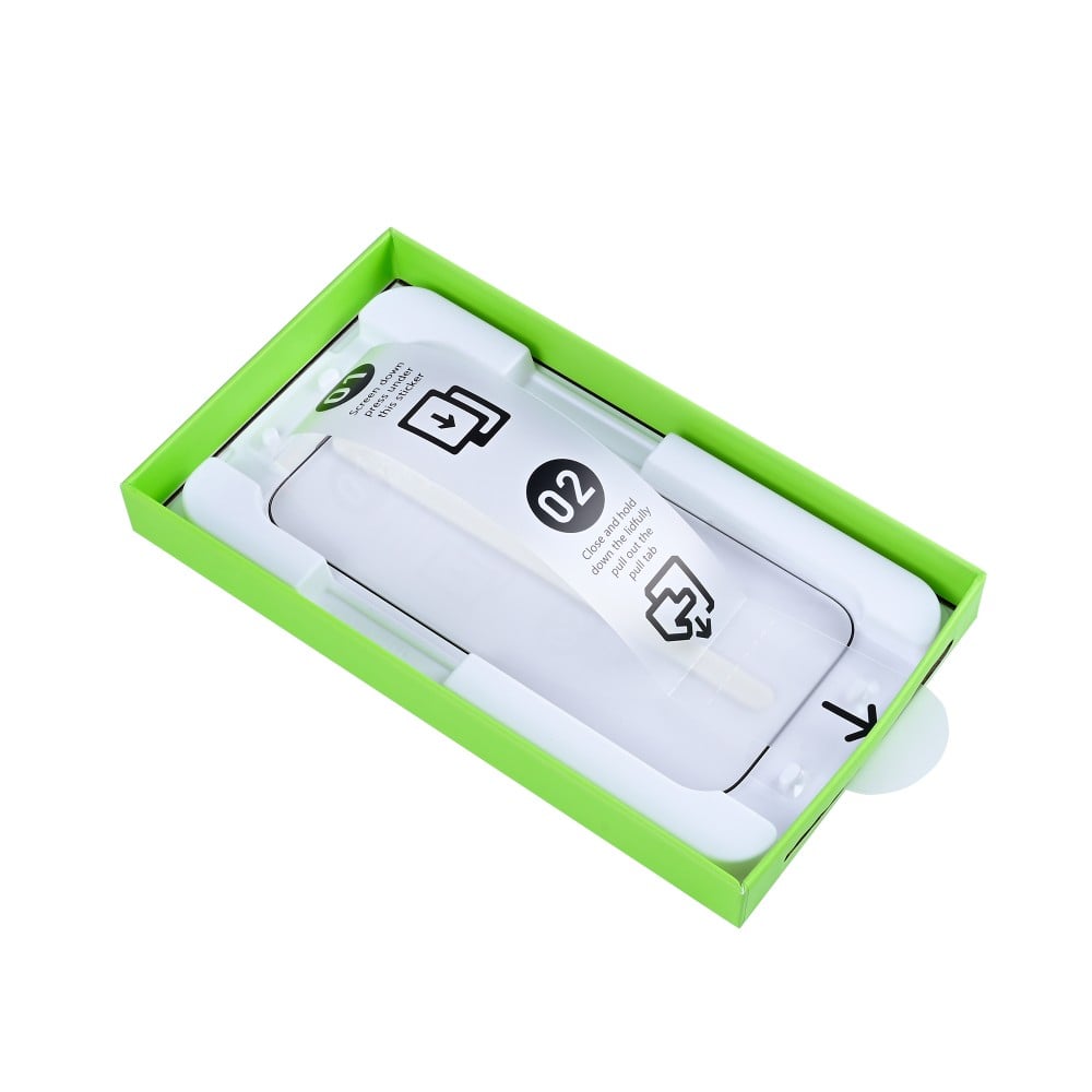 Rixus Clear HD Tempered Glass With Fit Box For Apple iPhone 15 Pro